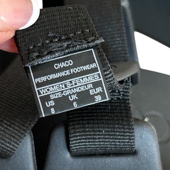 Chaco Chillos Women's Slide Sport Slip-On Sandal Black Size 8 - Picture 8 of 9